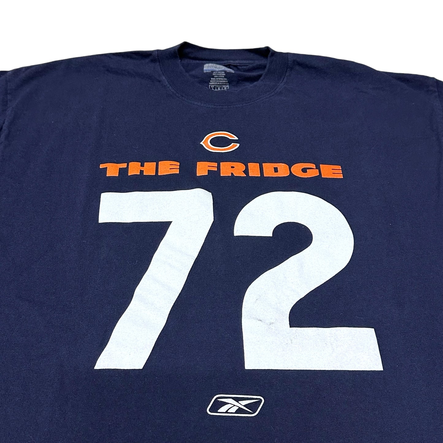 William Perry The Fridge #72 Chicago Bears Reebok Tee