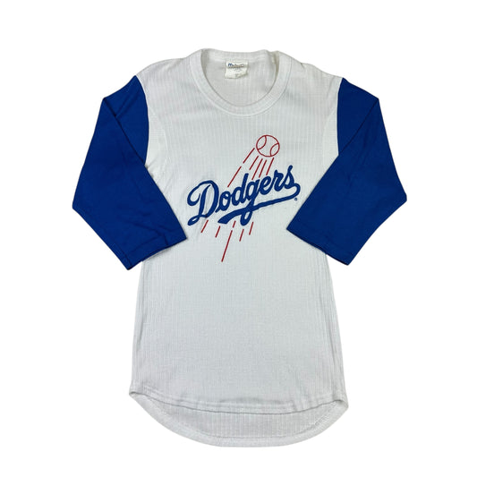 Vintage Los Angles Dodgers Shirt Majestic Ribbed