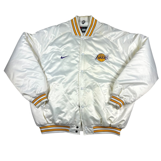 Vintage Los Angeles Lakers Jacket Nike Satin