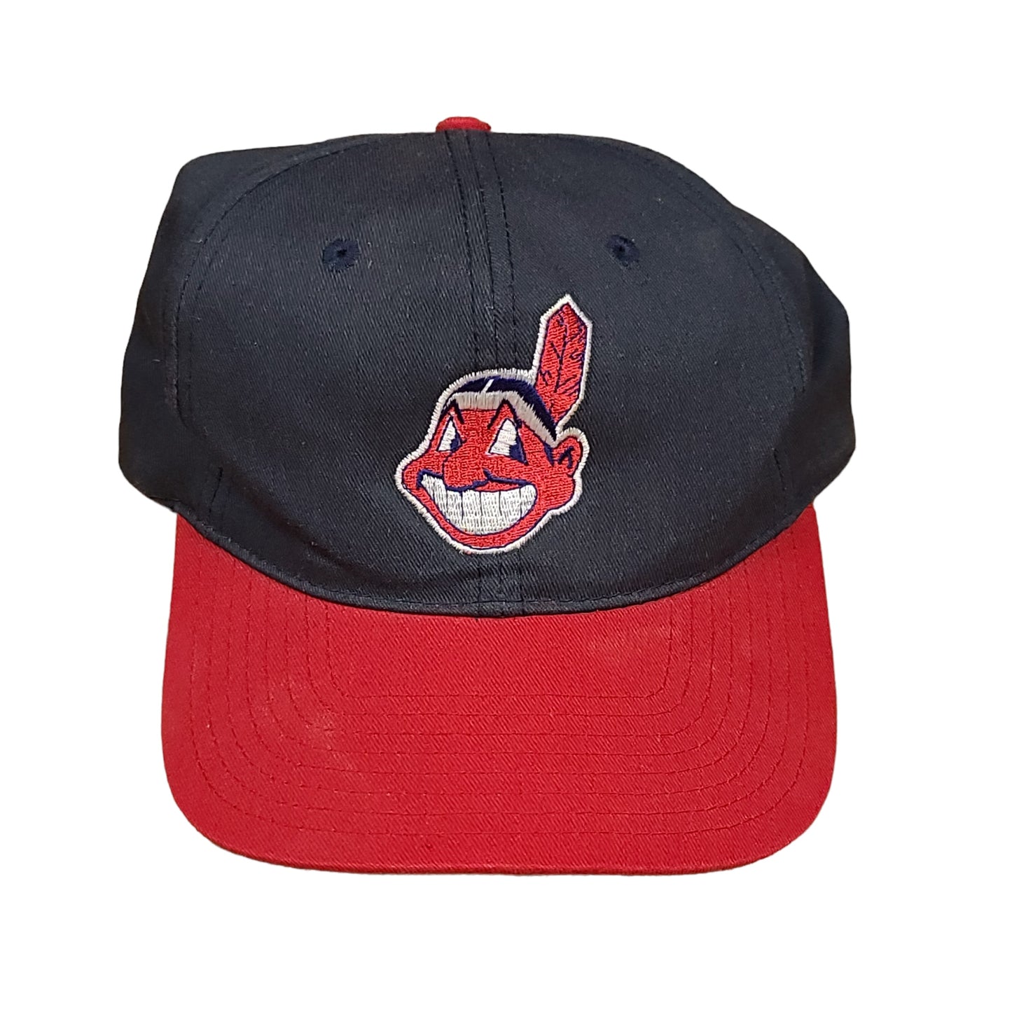 Vintage Cleveland Indians MLB Snap Back Hat