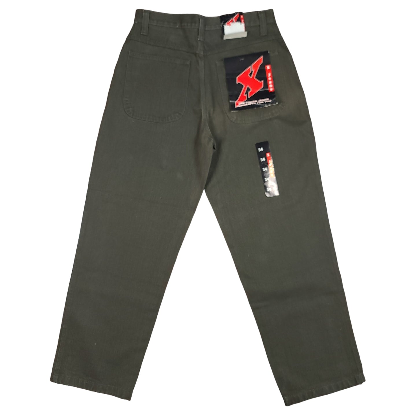 Vintage Y2K Dark Green X Jeans Denim Pants