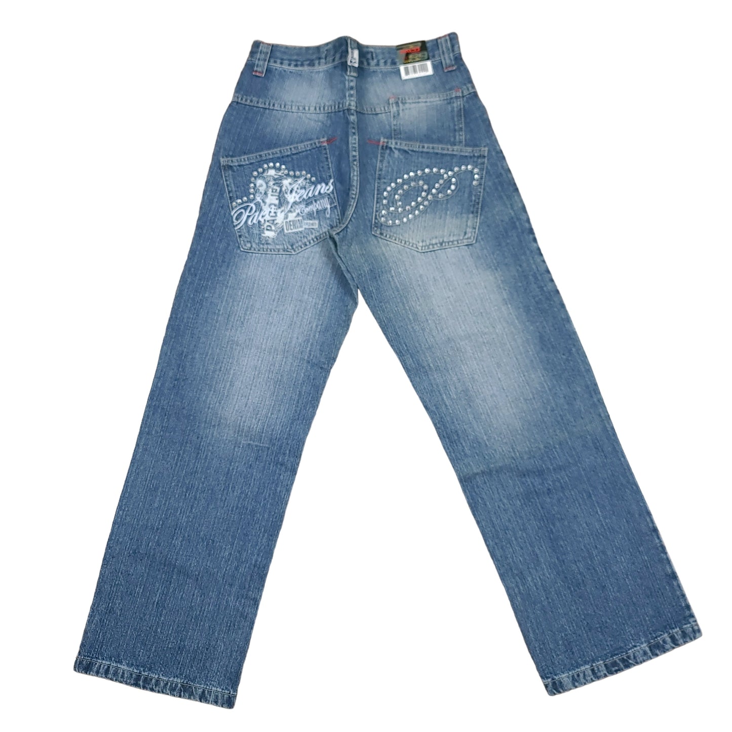 Vintage Y2K Blue Pack Jeans Bedazzled Denim Pants