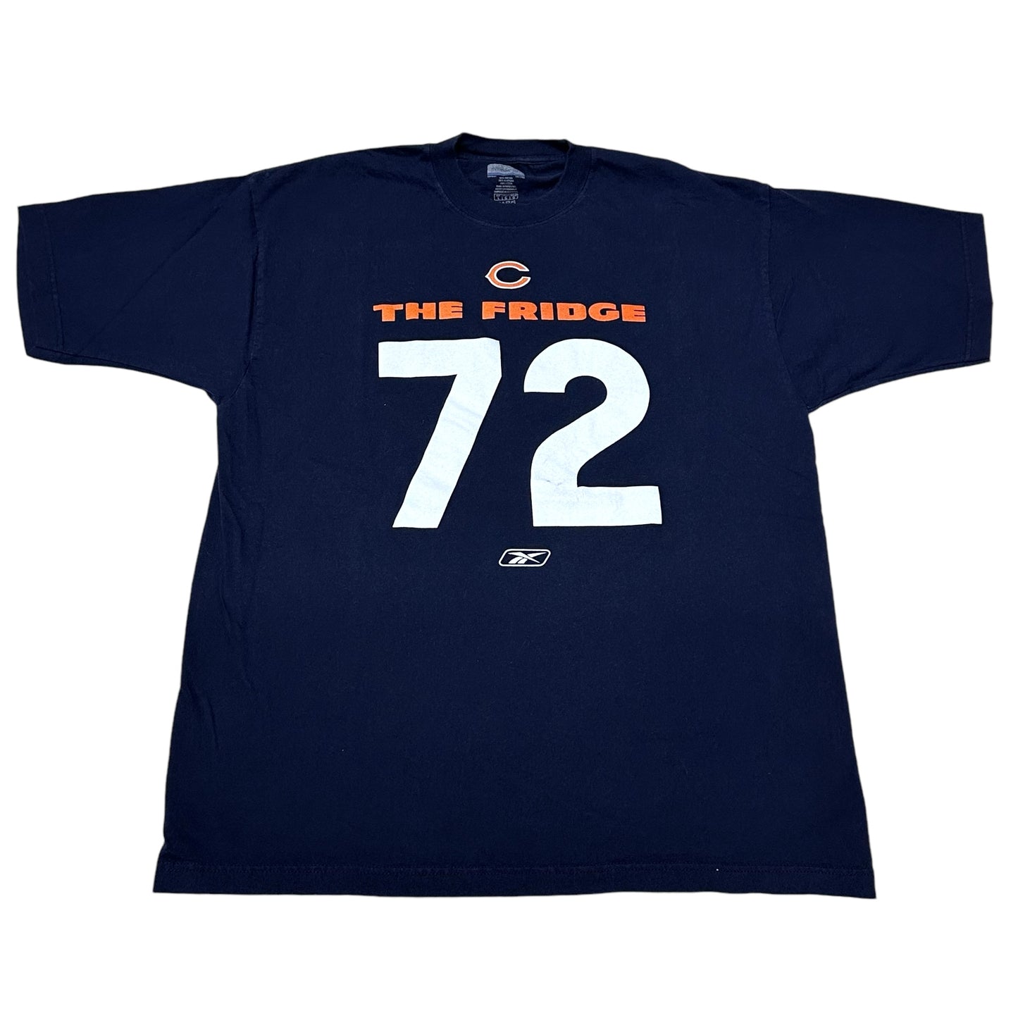 William Perry The Fridge #72 Chicago Bears Reebok Tee