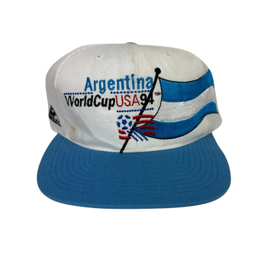 Vintage World Cup Hat Argentina 1994 Snapback