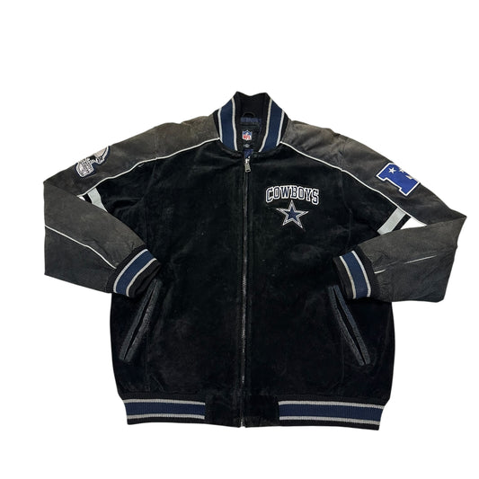 Dallas Cowboys Jacket Leather Suede GIII