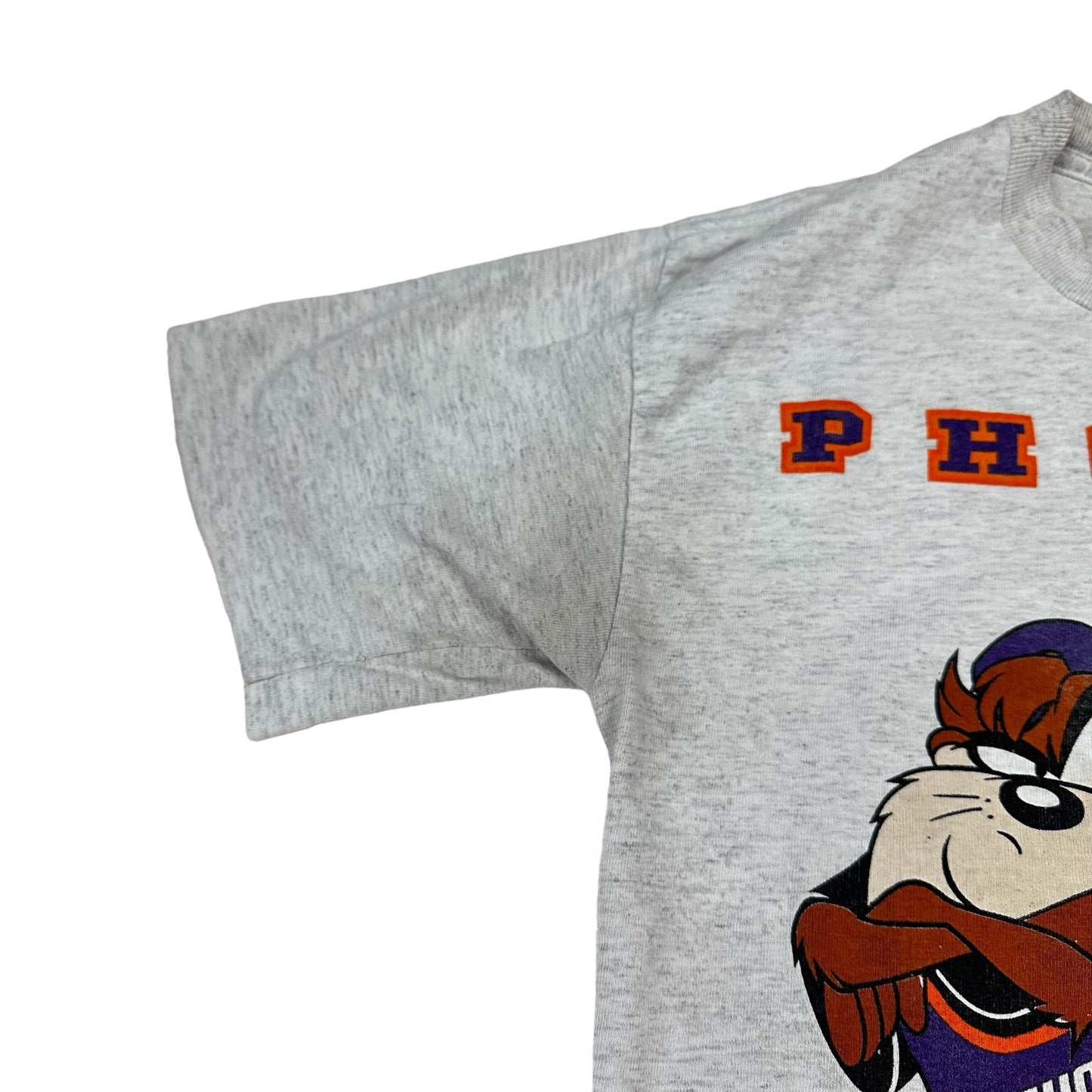 Vintage Phoenix Suns Looney Tunes Basketball Gray Changes Tee