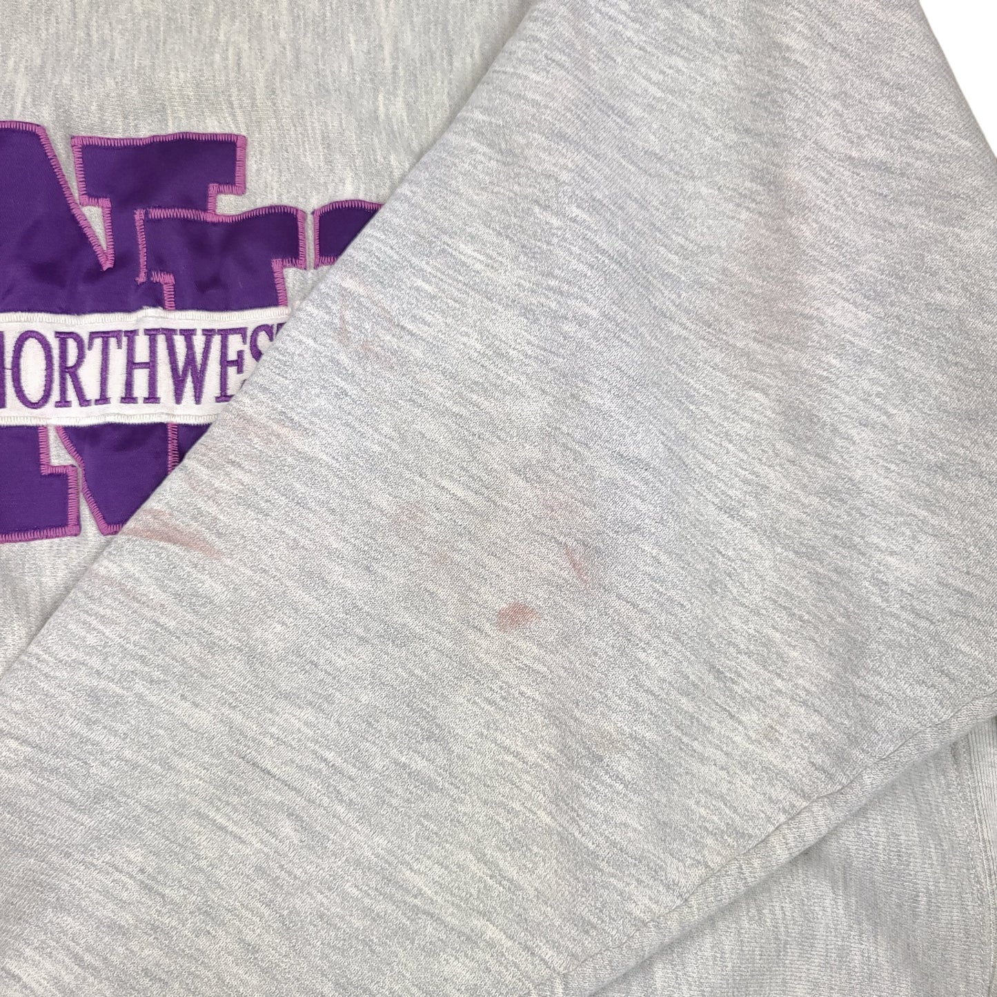 Vintage Distressed Northwestern University Rugged Sweats Sweatshirt