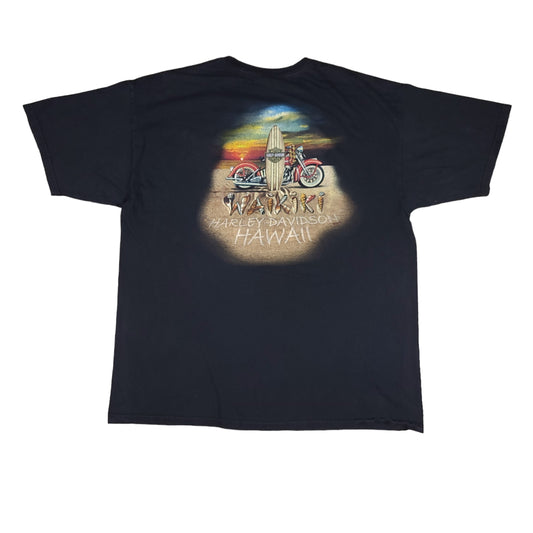 Harley Davidson Waikiki Black Tee