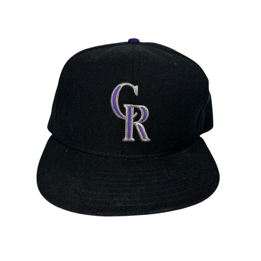 Vintage Colorado Rockies Hat Wool New Era Fitted