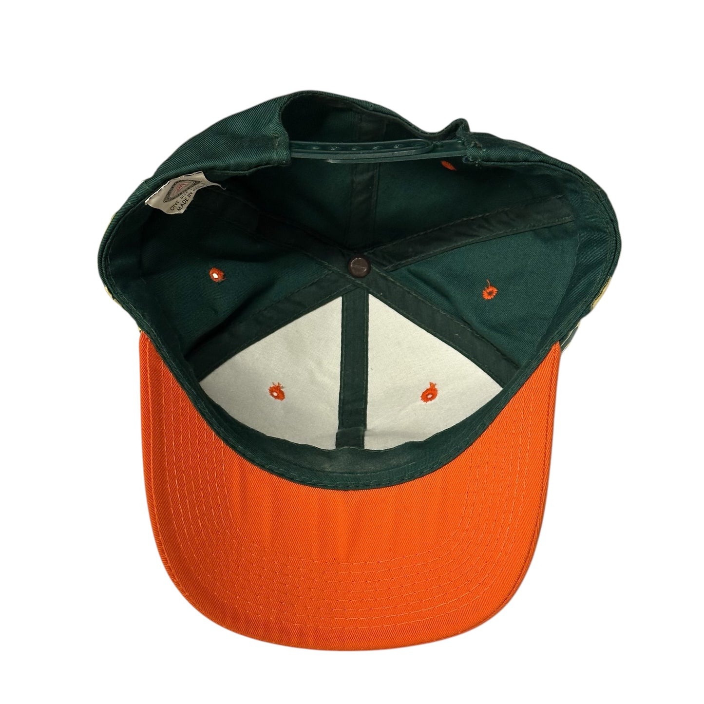 Vintage University of Miami Hat Hurricanes Snapback