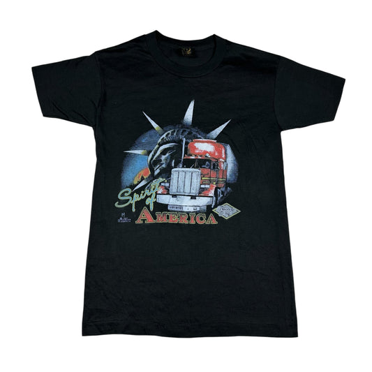 Vintage Truckers Only Shirt 3D Emblem Tee