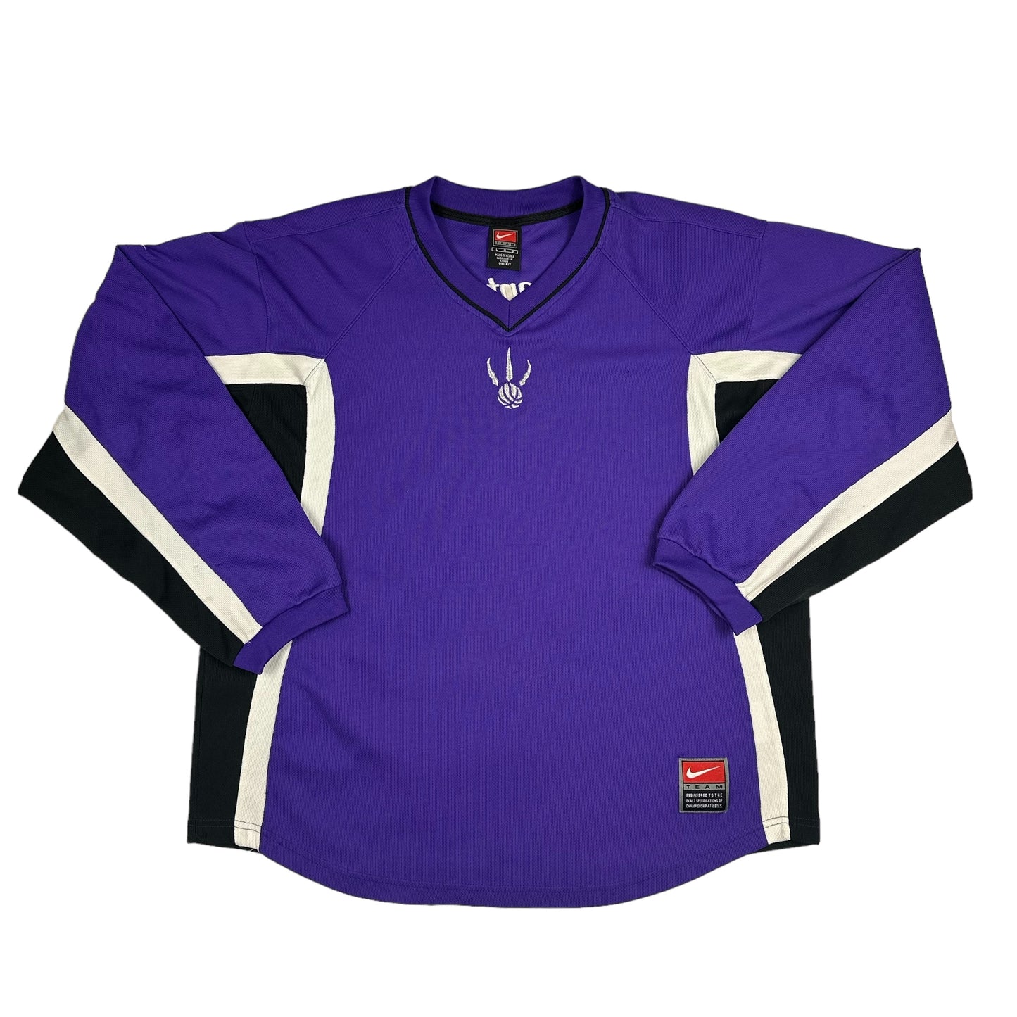 Toronto Raptors Nike Purple Long Sleeve Warm Up Jersey