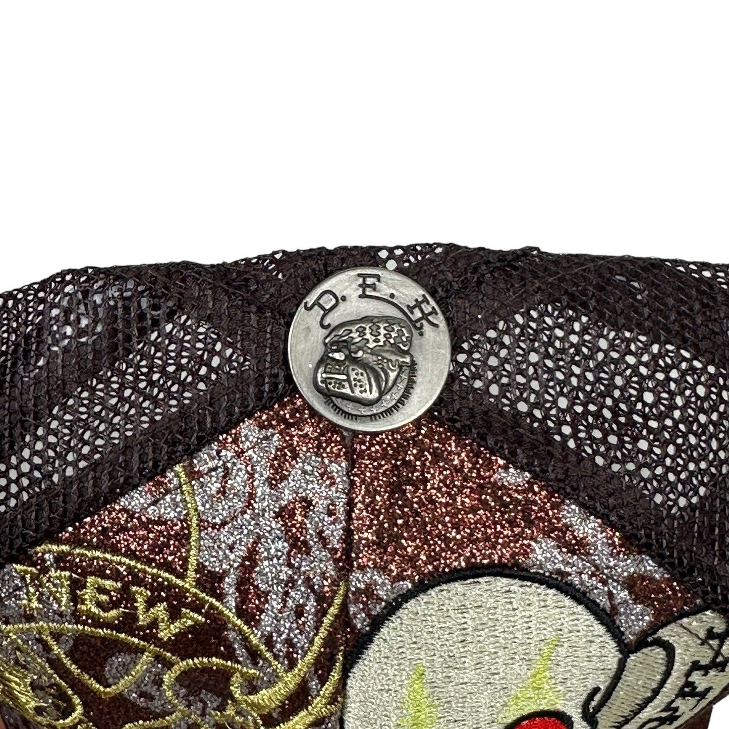 Ed Hardy Love Death Griffin Trucker Hat