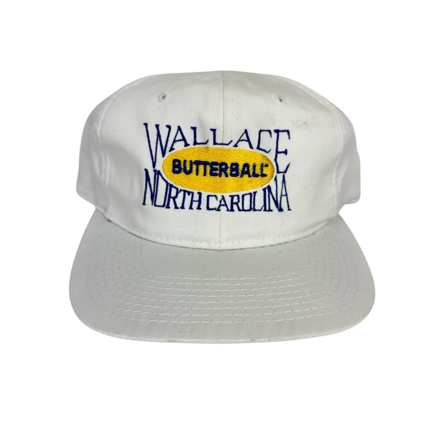 Vintage Butterball Hat Wallace North Carolina Snapback