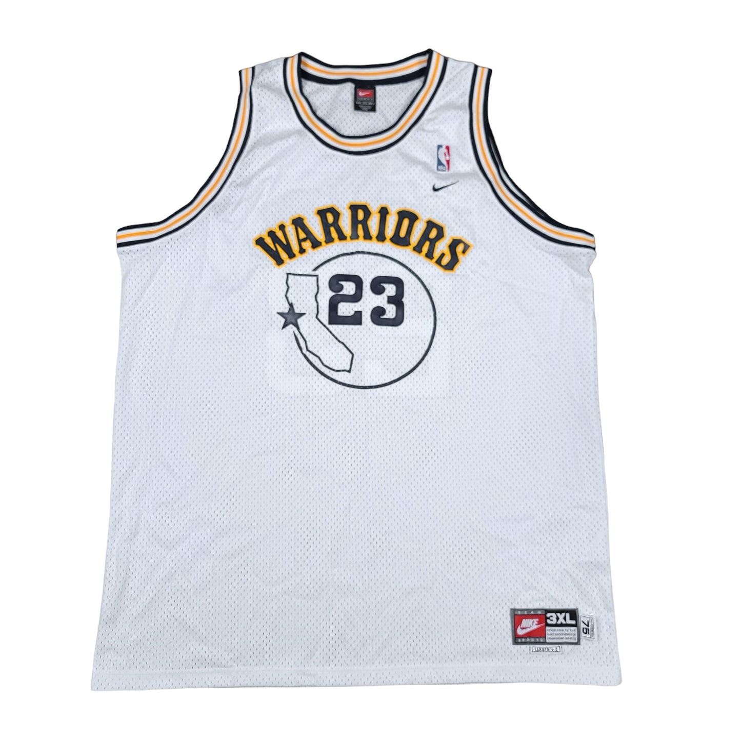 Jason Richardson #23 Golden State Warriors White Nike Basketball Jersey