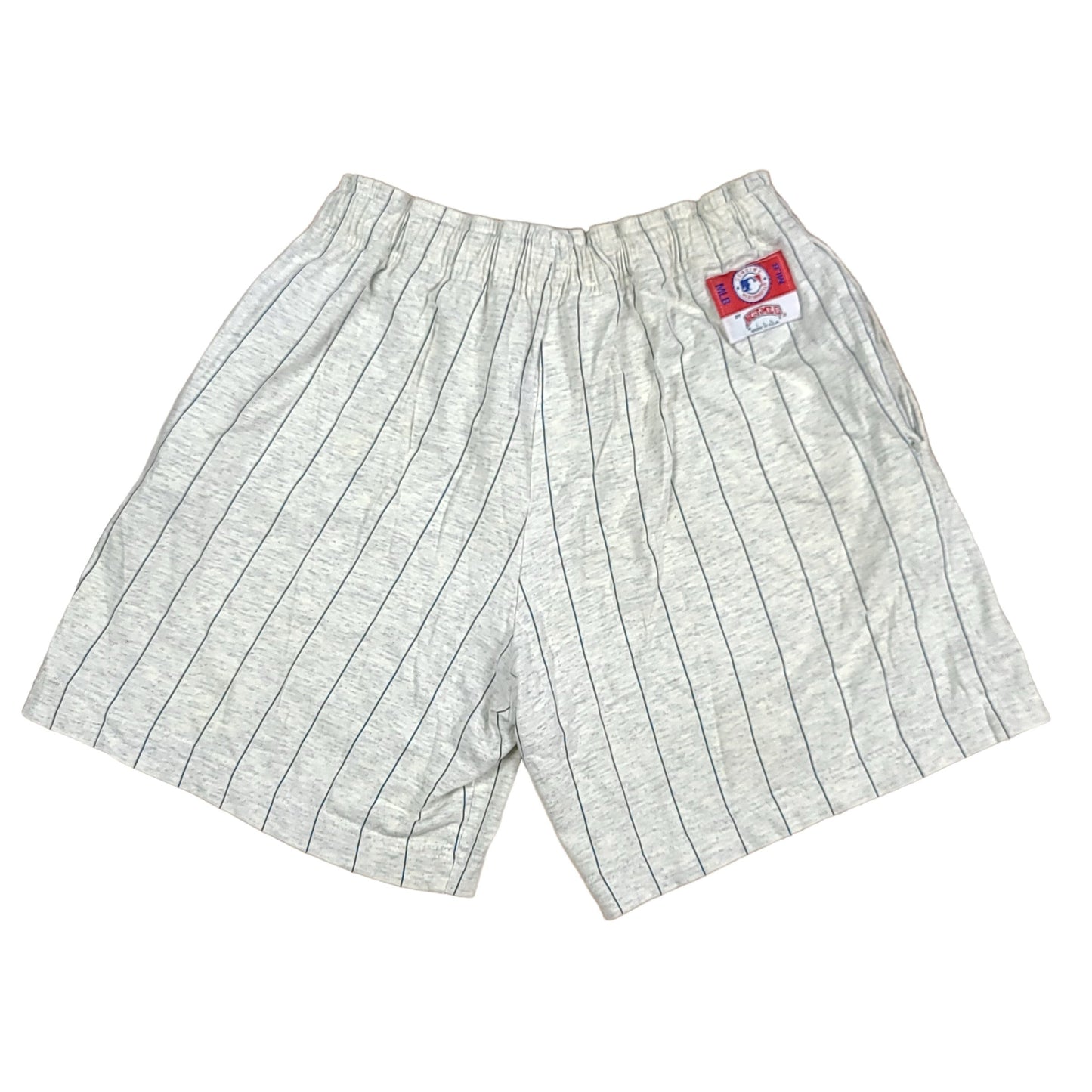 Vintage Kansas City Royals Gray Pinstripe Nutmeg Cottton Shorts