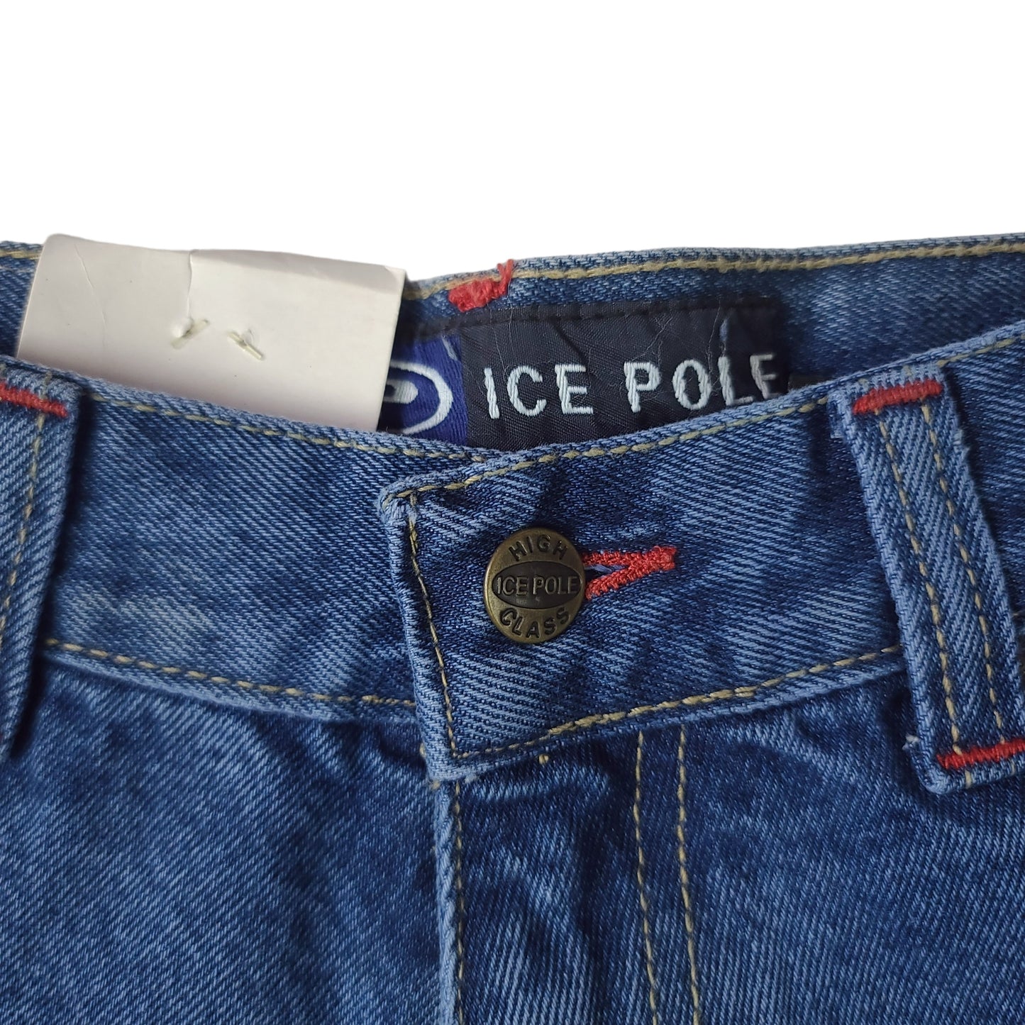 Vintage Y2K Ice Pole Blue Denim Pants