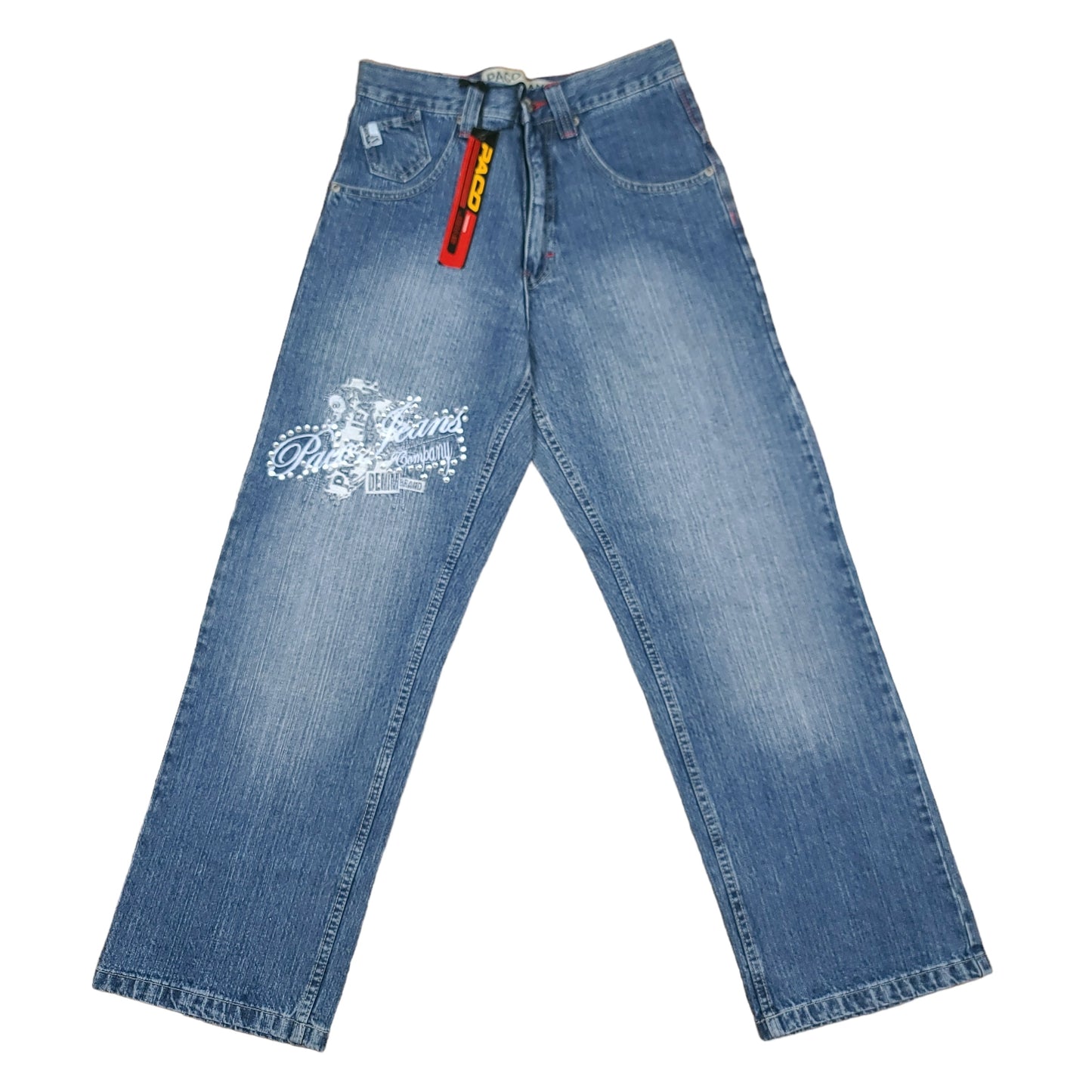 Vintage Y2K Blue Pack Jeans Bedazzled Denim Pants