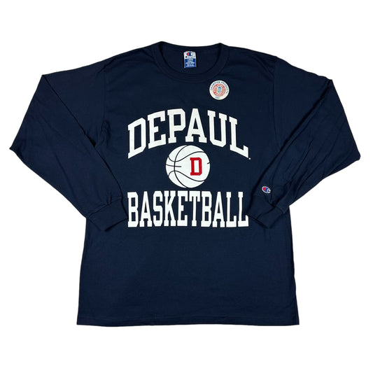 Vintage Depaul University Shirt Champion Basketball Longsleeve