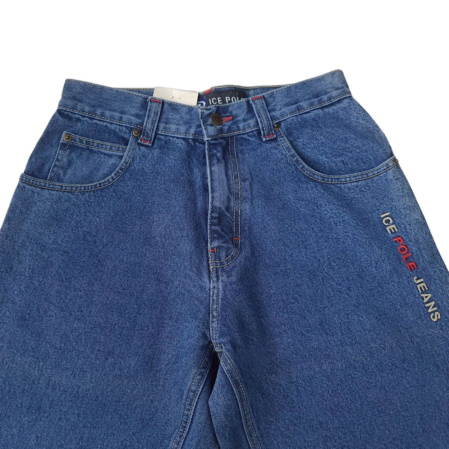 Vintage Y2K Ice Pole Blue Denim Pants