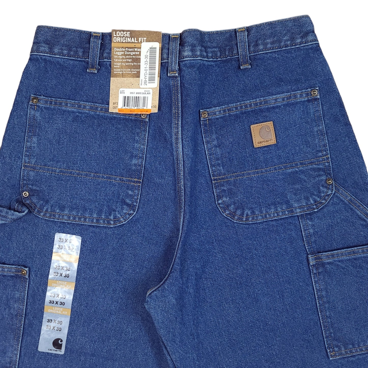 Carhartt Blue Double Knee Denim Pants