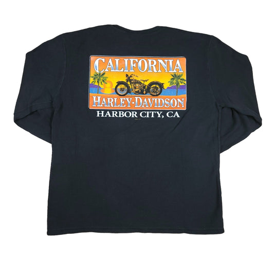 Harley Davidson Harbor City California Thermal Long Sleeve Tee