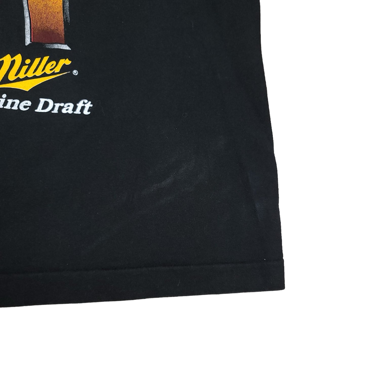 Vintage Miller Catch The Draft Black Beer Tank Top