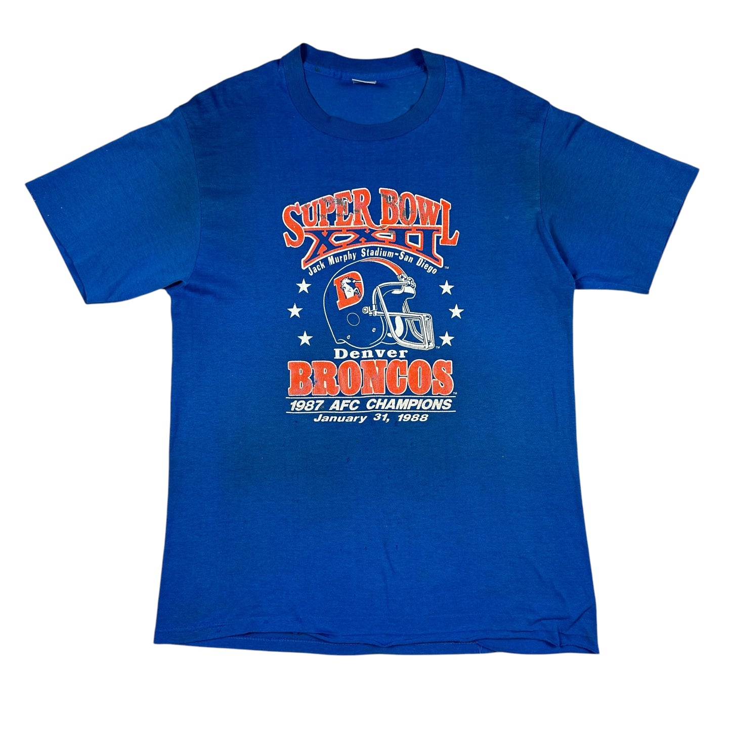 Vintage Denver Broncos Shirt Super Bowl 1987