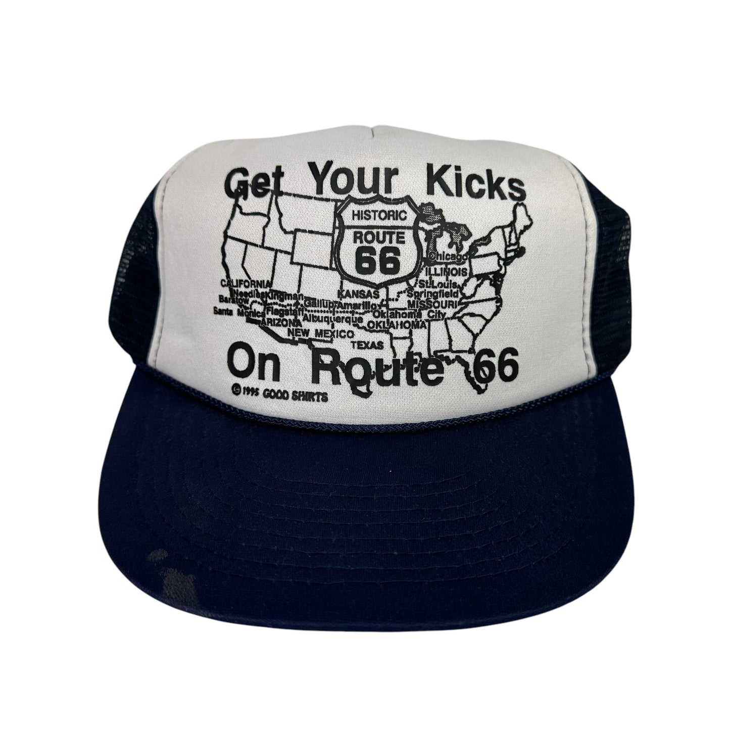 Route 66 Vintage Trucker Hat