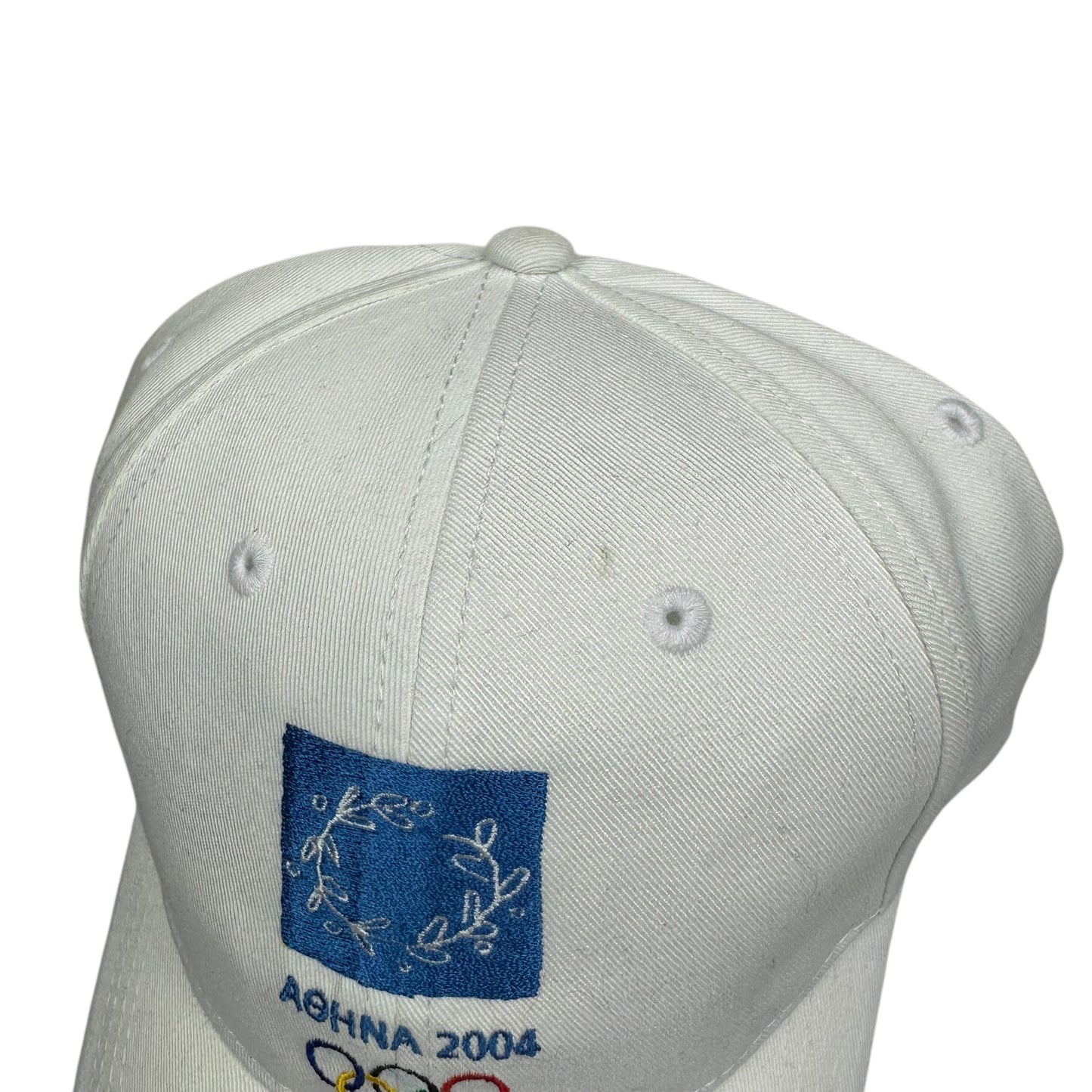 Vintage Olmpics Hat Greece 2004 Hook & Loop