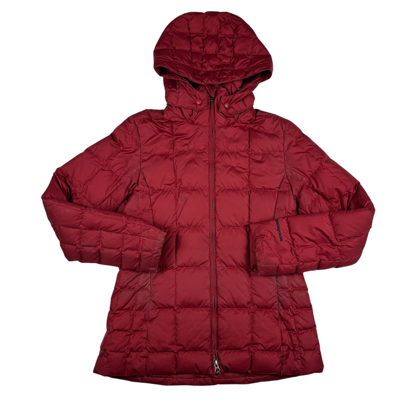 Patagonia Jacket Red Winter Puffer Coat Women's