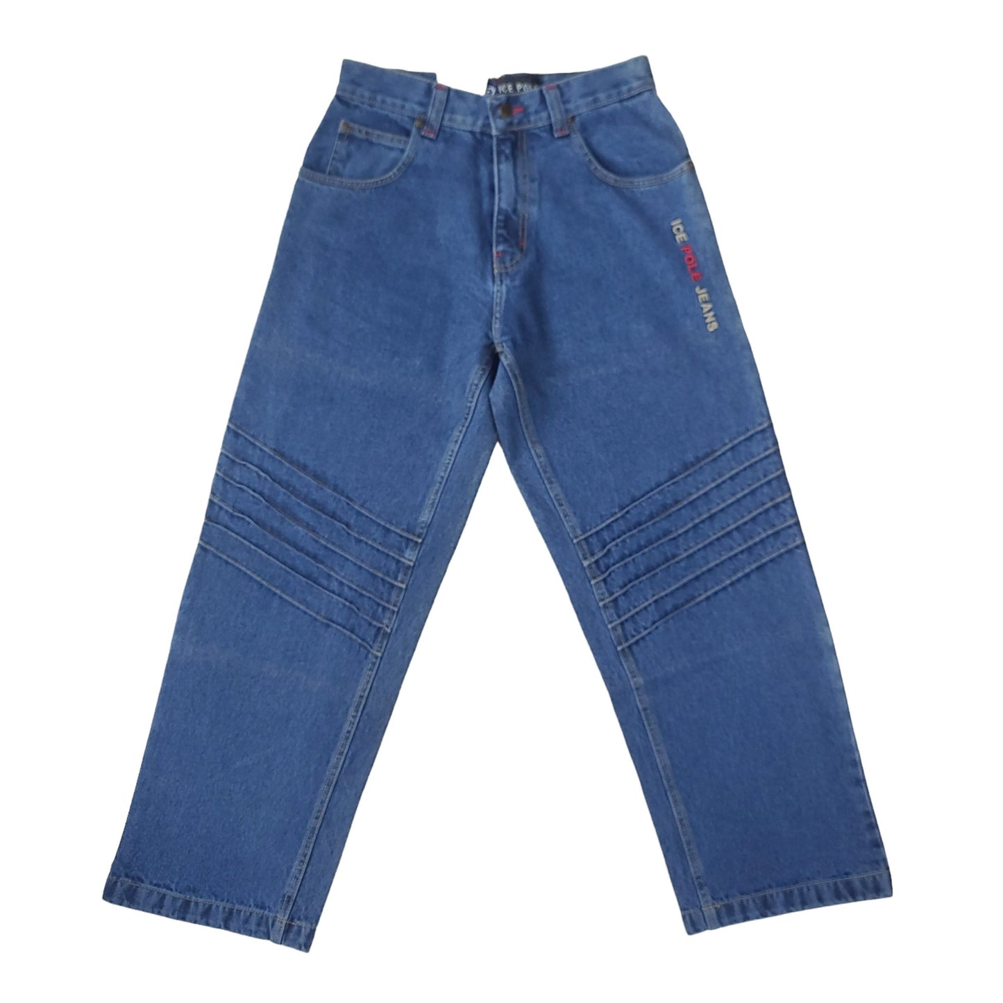 Vintage Y2K Ice Pole Blue Denim Pants