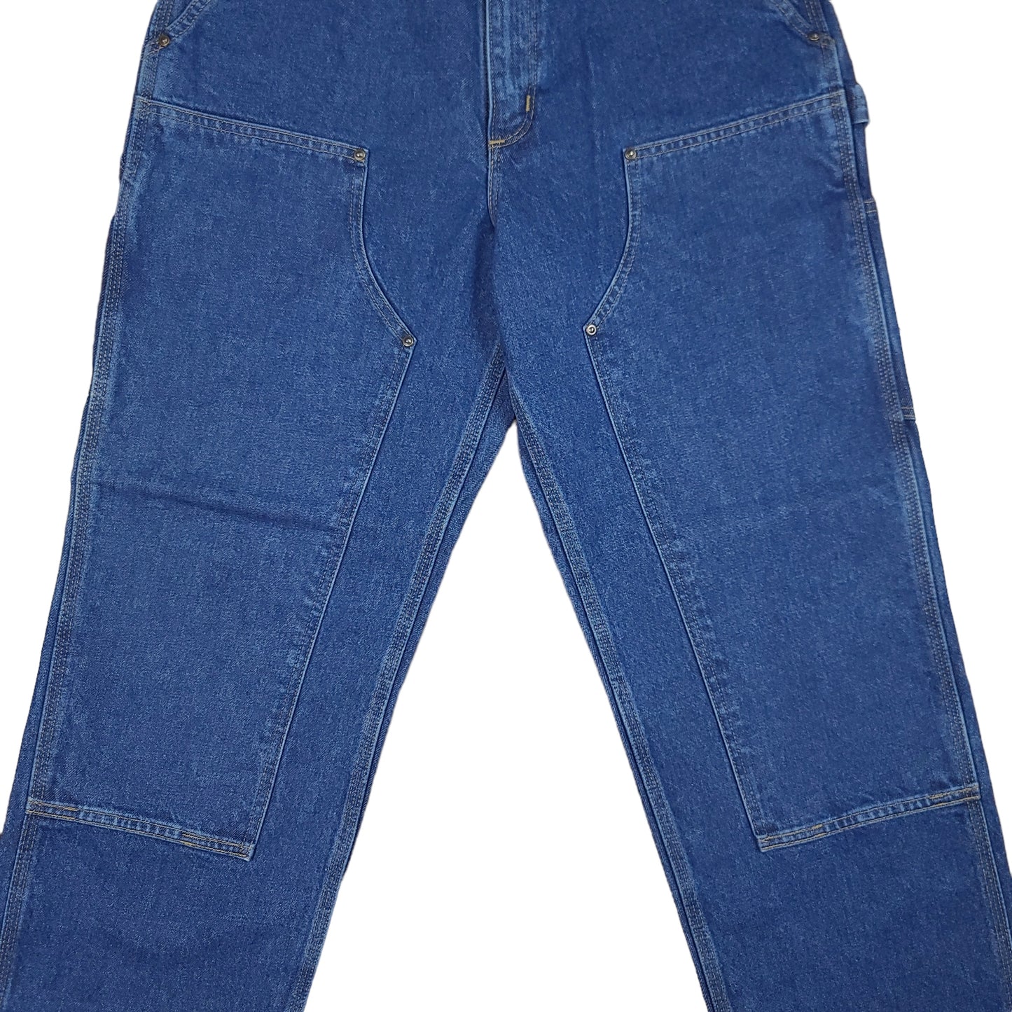 Carhartt Blue Double Knee Denim Pants