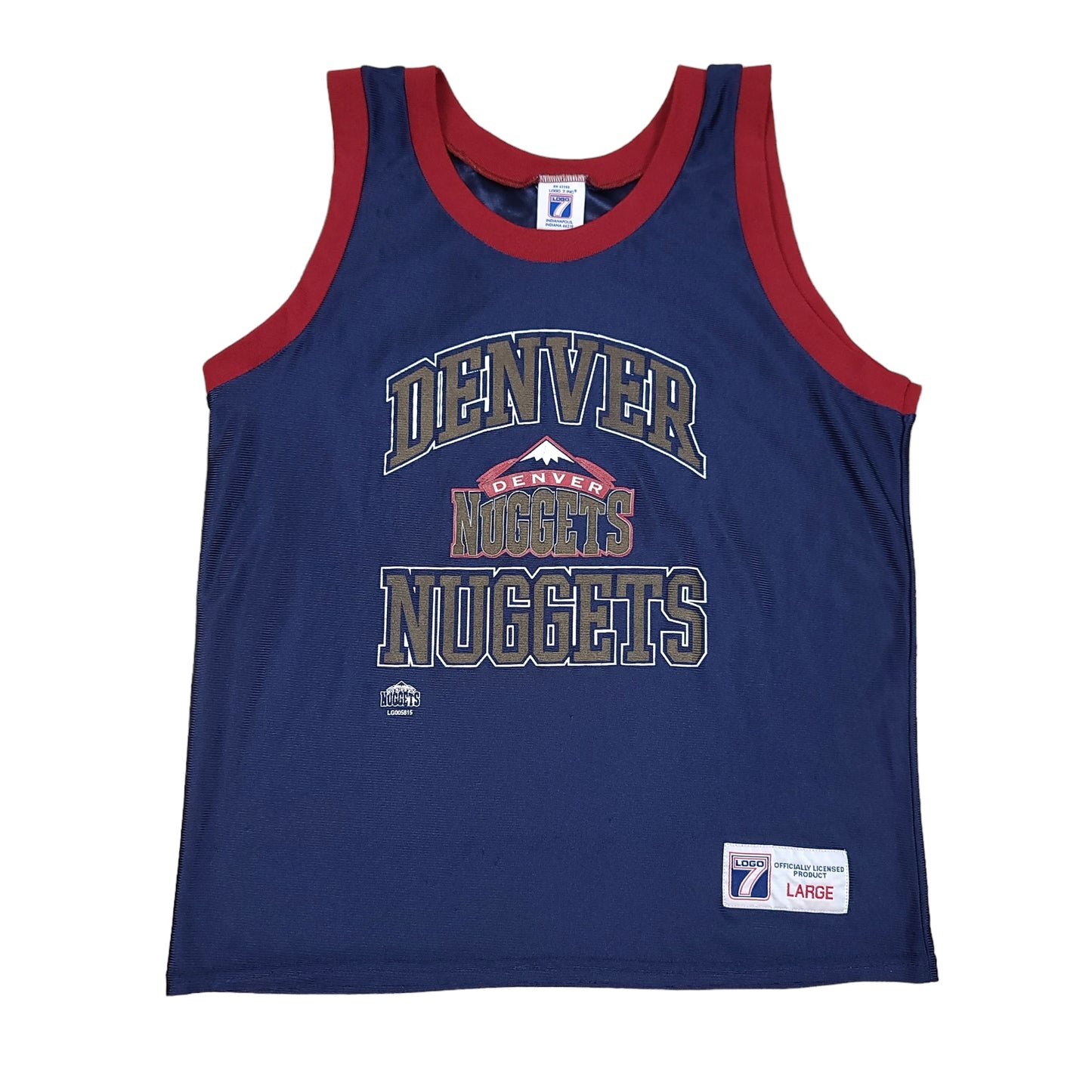 Vintage Denver Nuggets Logo 7 Youth Jersey