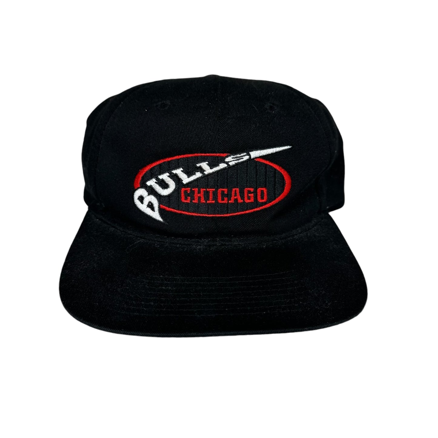 Vintage Chicago Bulls Hat NBA Snapback Box Seat