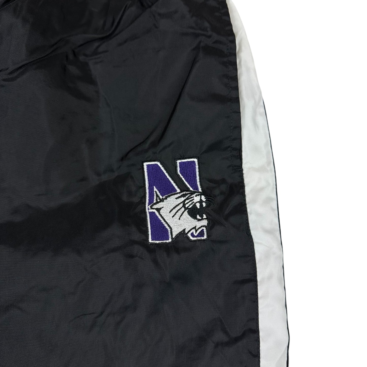 Vintage Northwestern University Track Pants adidas Wildcats Black