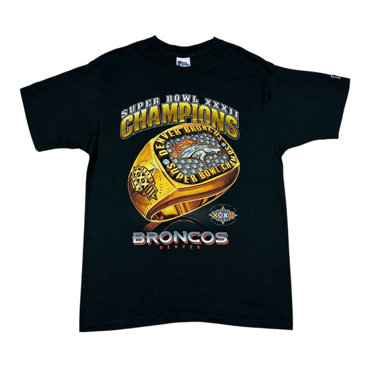 Vintage Denver Broncos Shirt Super Bowl Ring