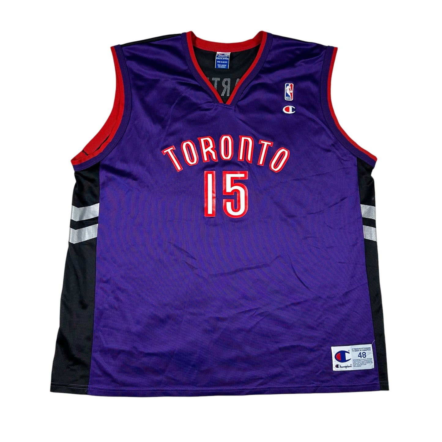 Vince Carter Vintage Toronto Raptors Jersey Champion Purple