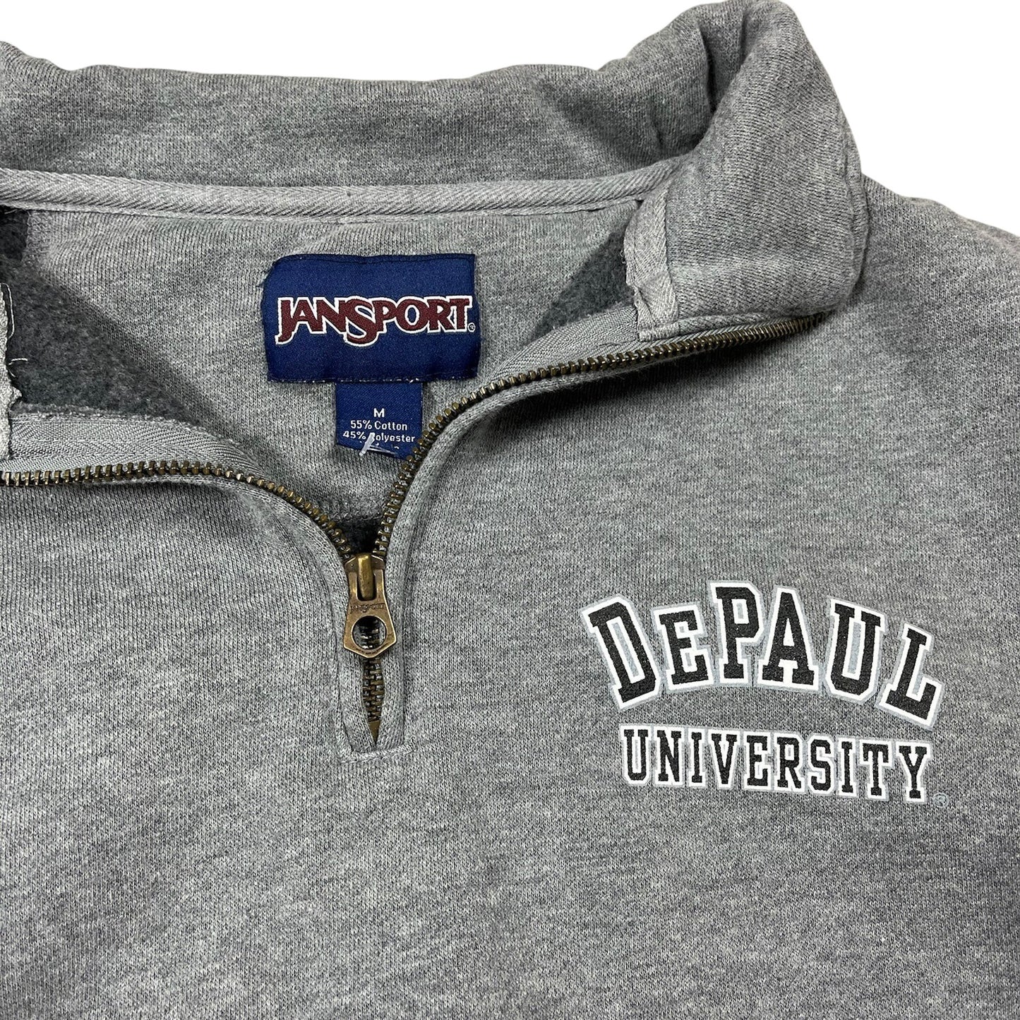 Vintage Depaul University Sweatshirt Quarter Zip