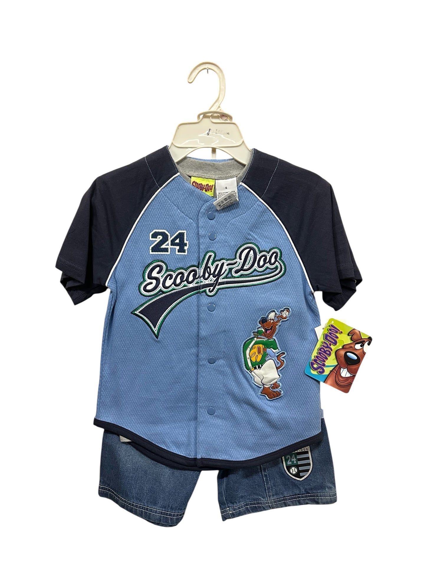 Scooby Doo Jersey Baseball 3 Piece Set