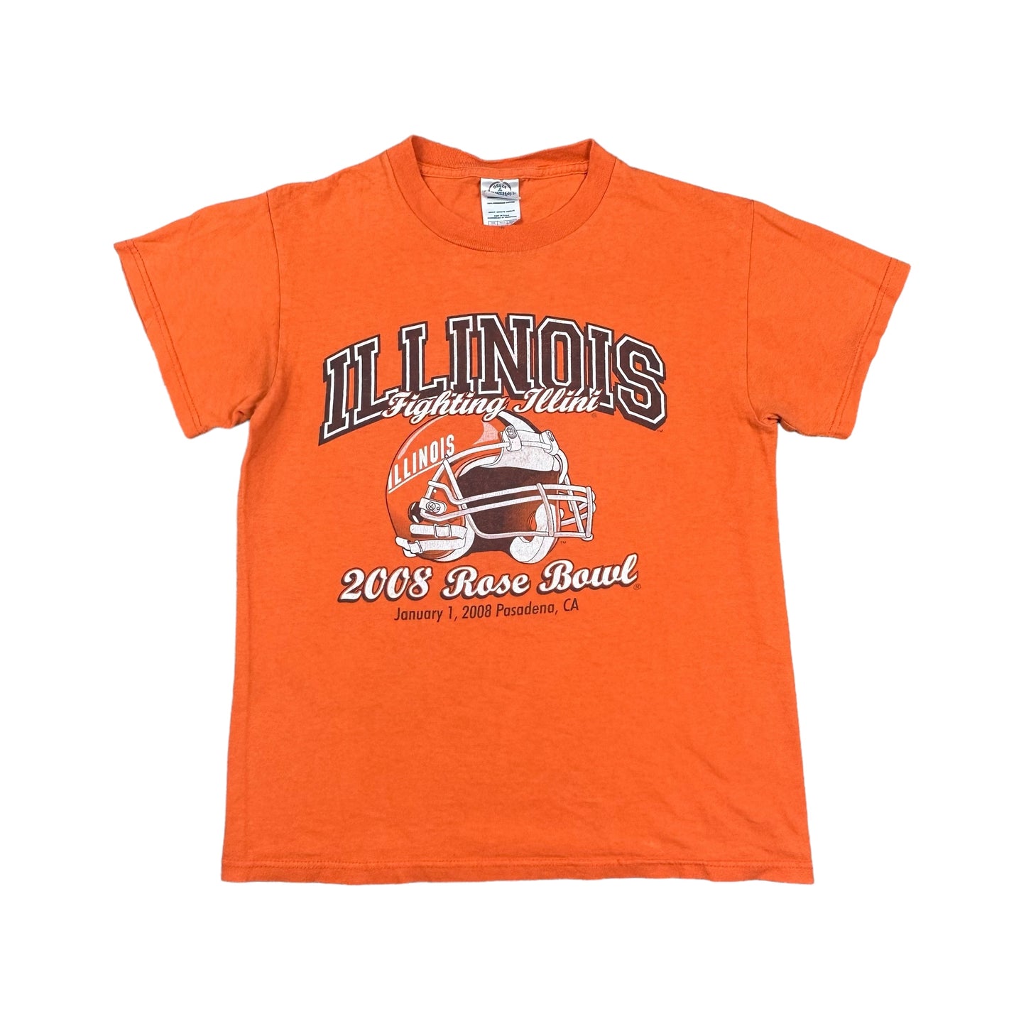 University of Illinois Orange 2008 Rose Bowl Tee