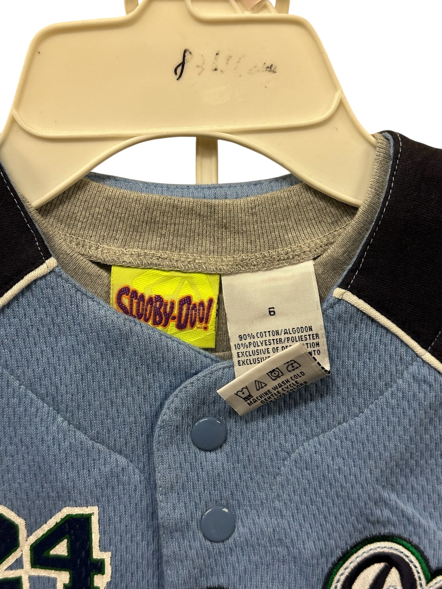Scooby Doo Jersey Baseball 3 Piece Set