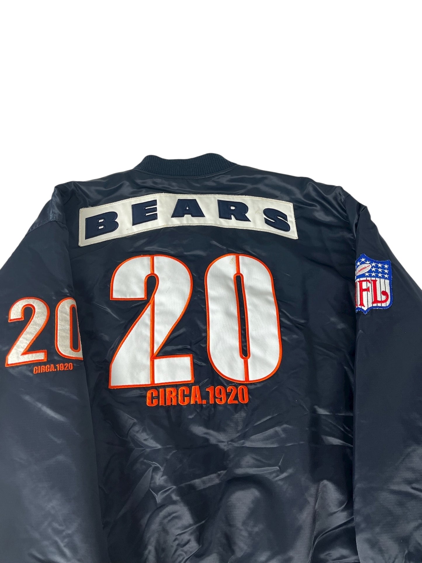 Vintage Chicago Bears Jacket NFL #20 Originals Satin Bomber