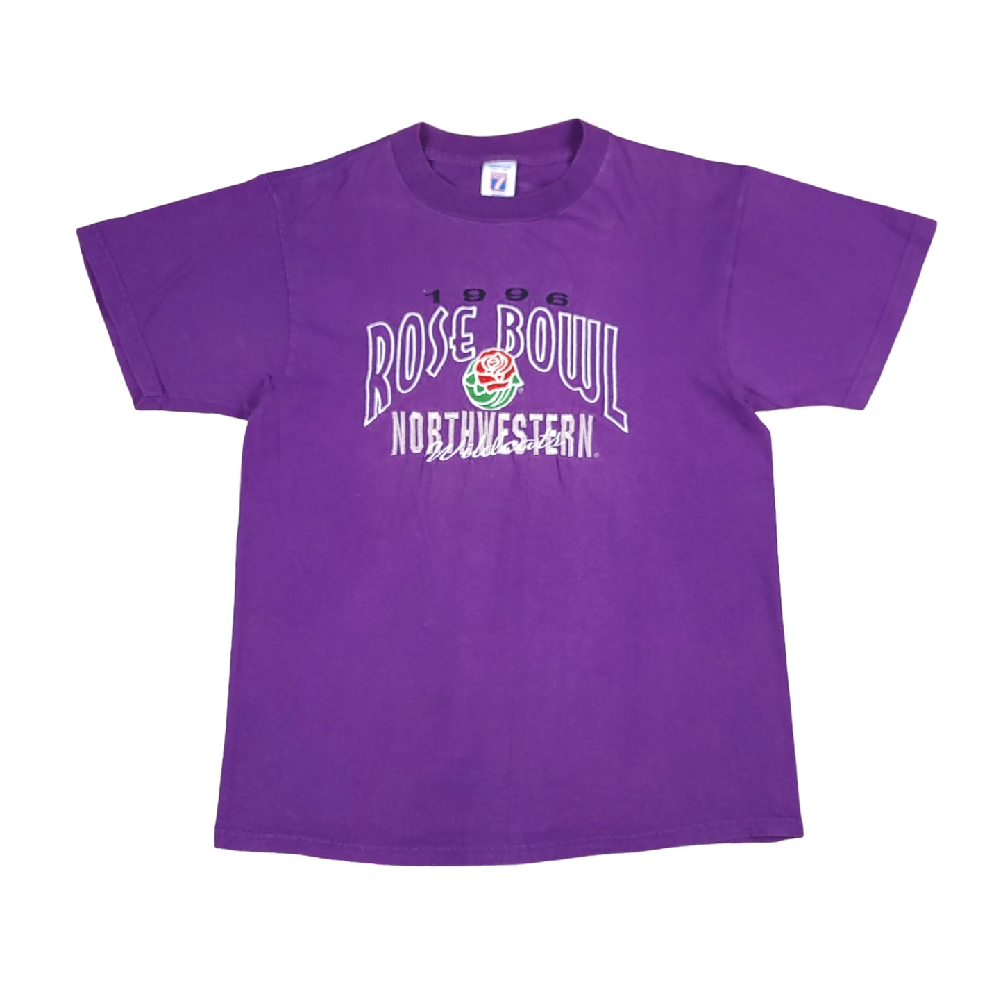 Vintage Northwestern University Purple Logo 7 Tee