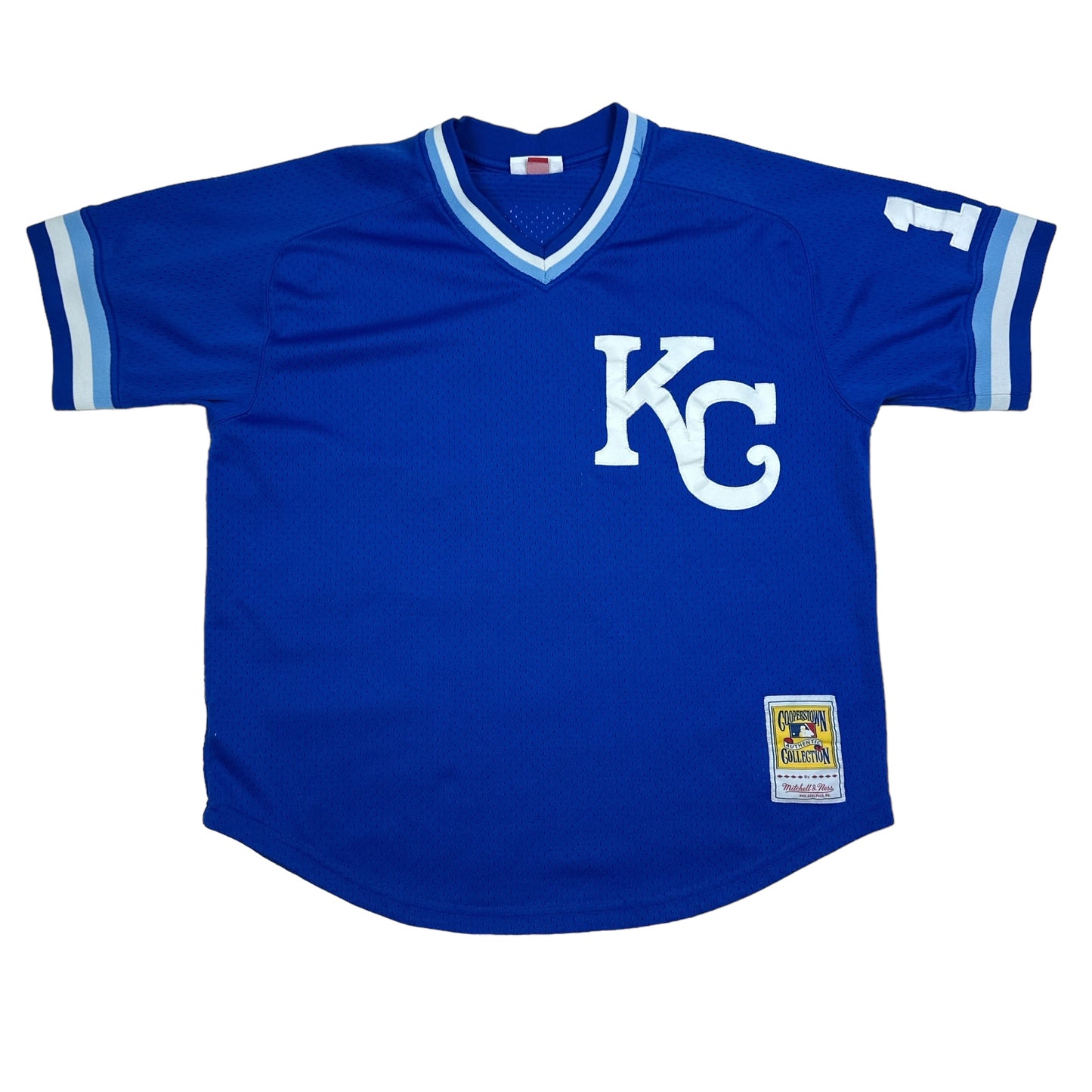 Bo Jackson Kansas City Royals Blue Mitchell & Ness Baseball Jersey