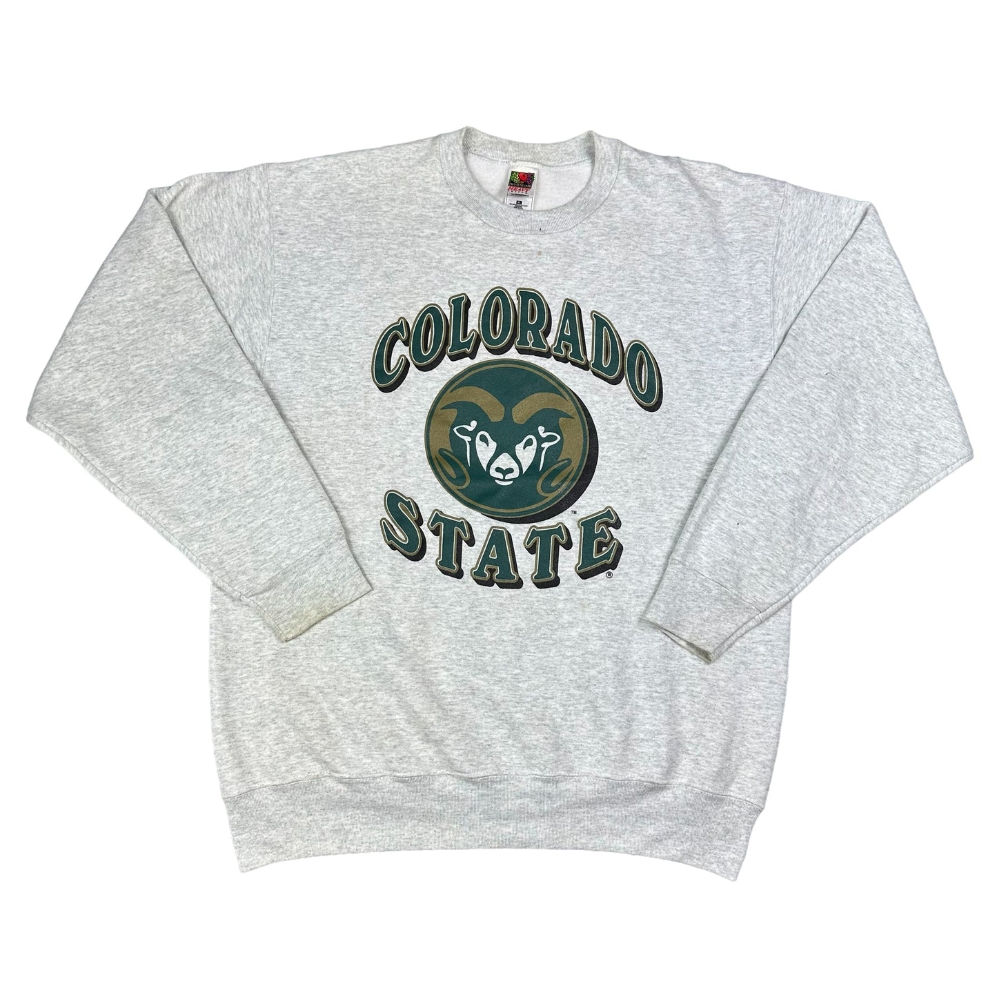 Vintage Colorado State University Gray Sweatshirt