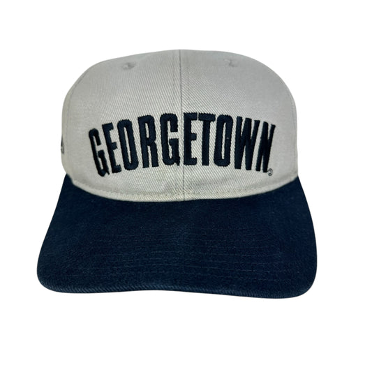 Vintage Georgetown University Hat Nike Hook & Loop Back