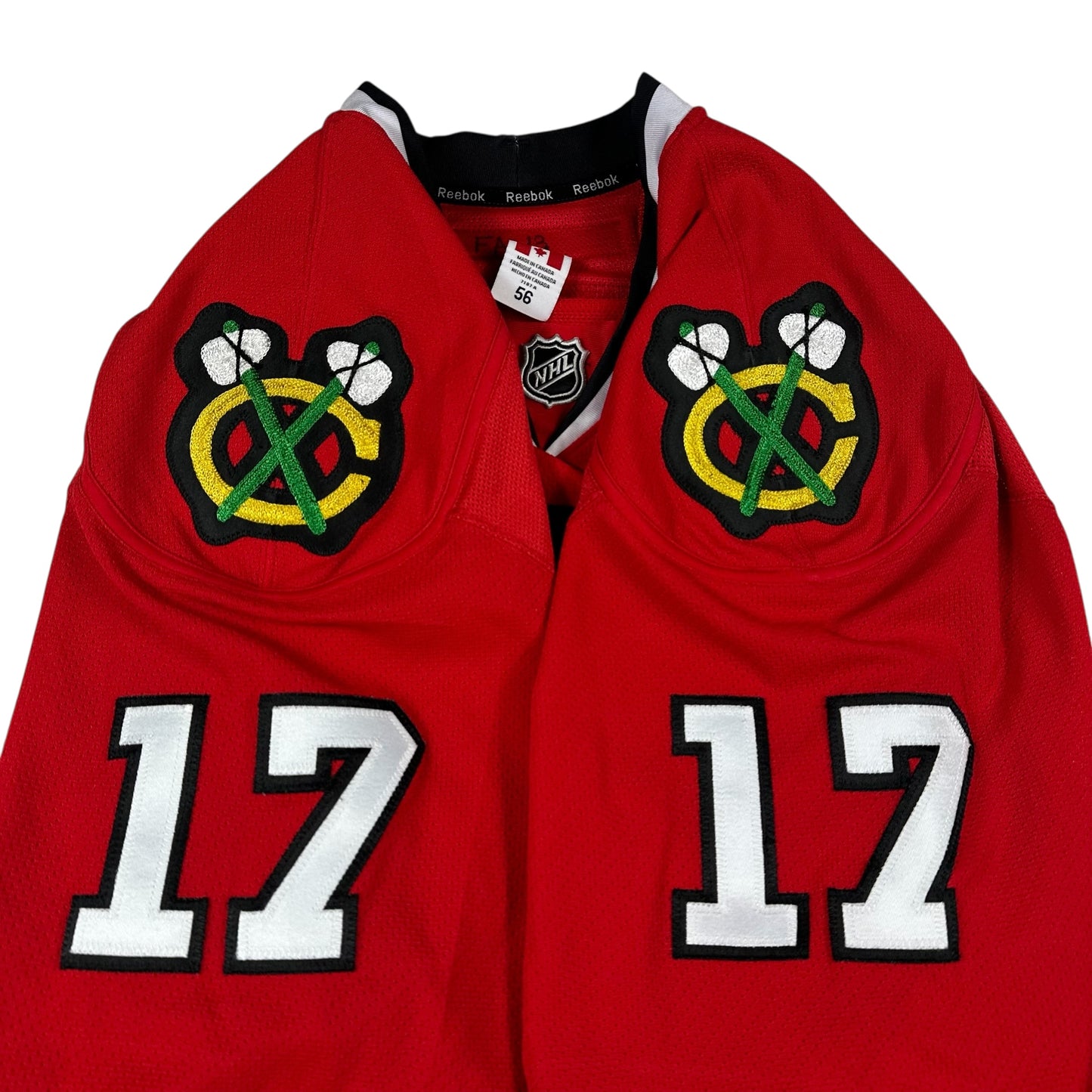 Blackhawks Jersey Brookbanks Game Issued Autographed