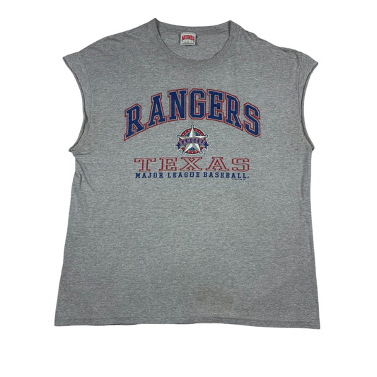 Vintage Texas Rangers Shirt Nutmeg Cut Off