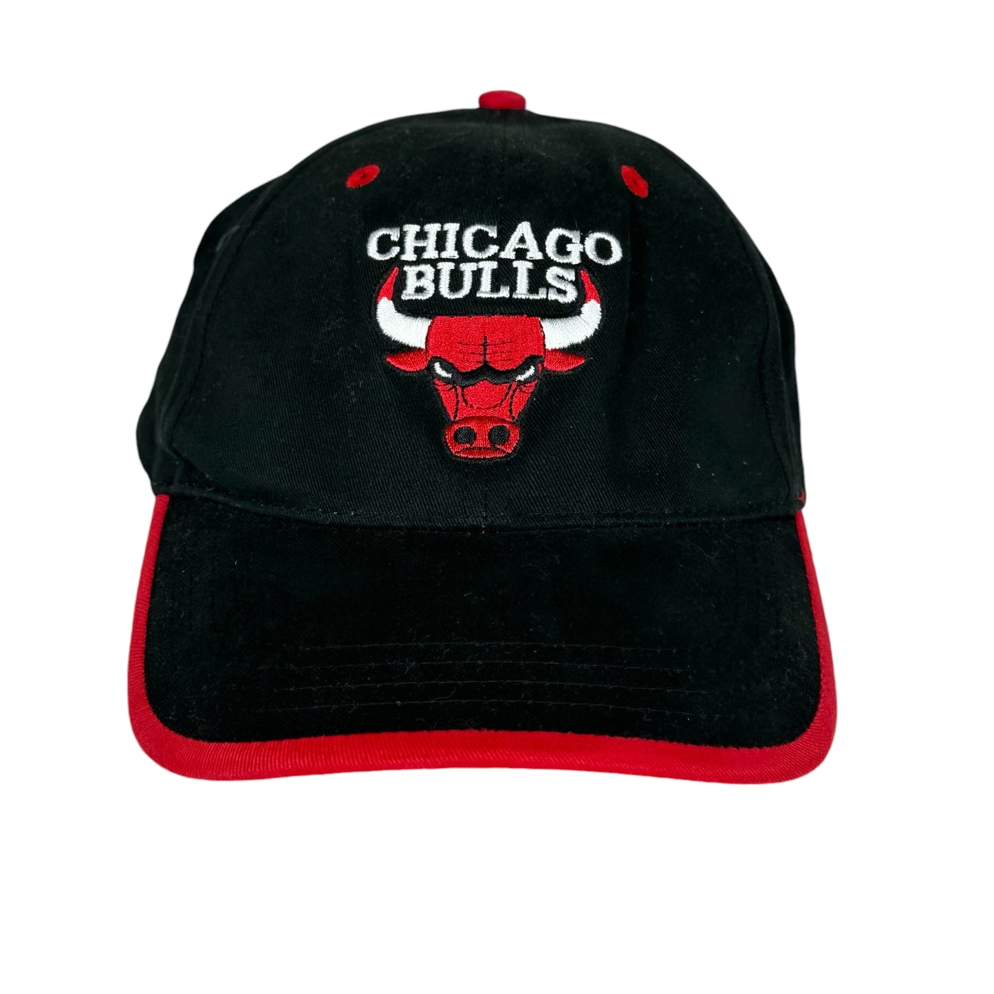 Vintage Chicago Bulls Hat NBA Elevation Hook & Loop